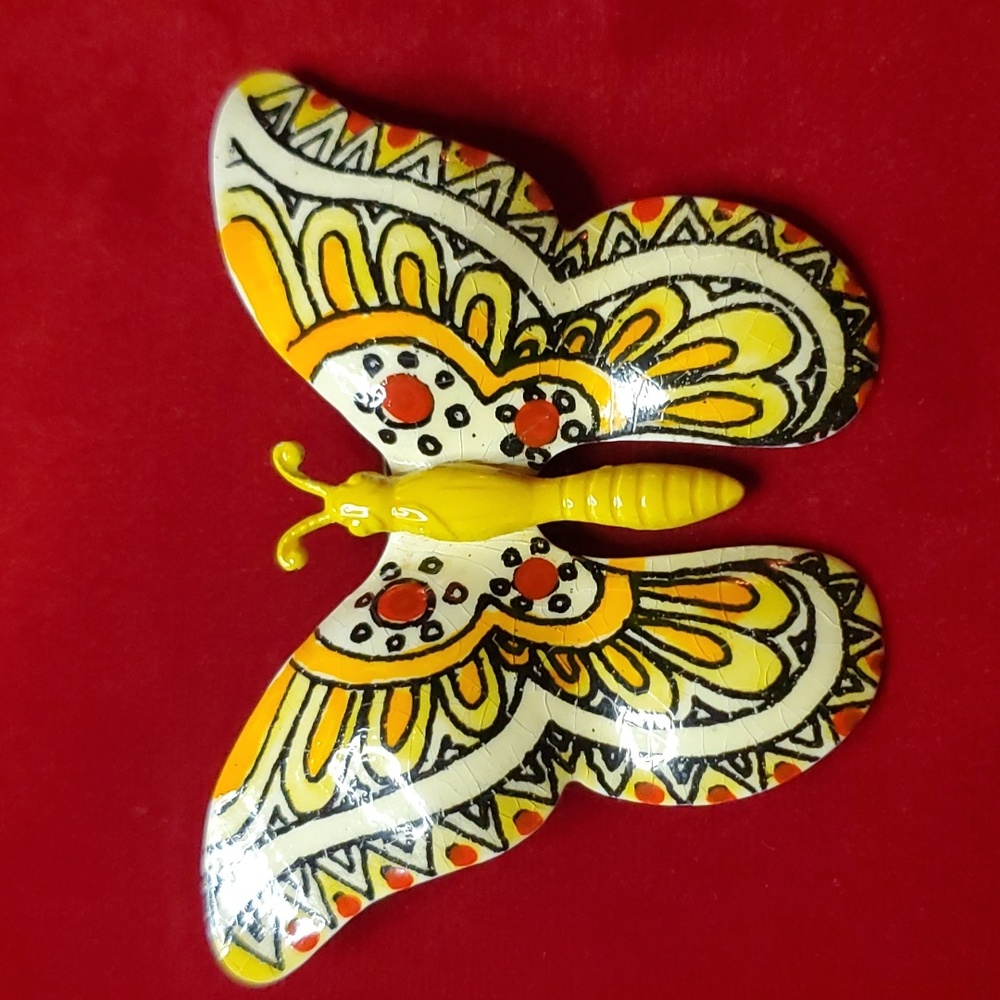Vintage Butterfly Brooch West Germany